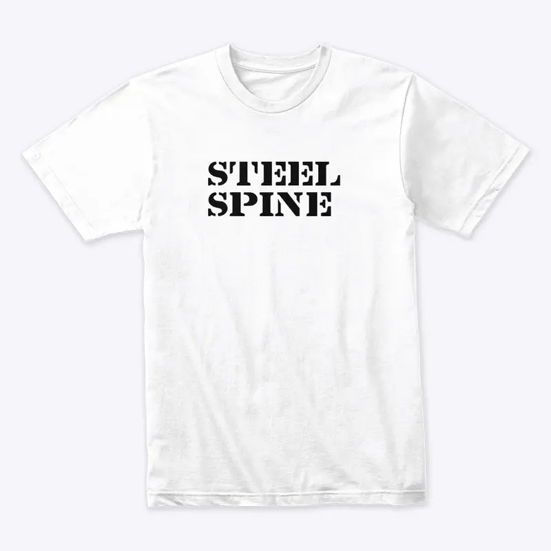 STEEL SPINE - Classic White