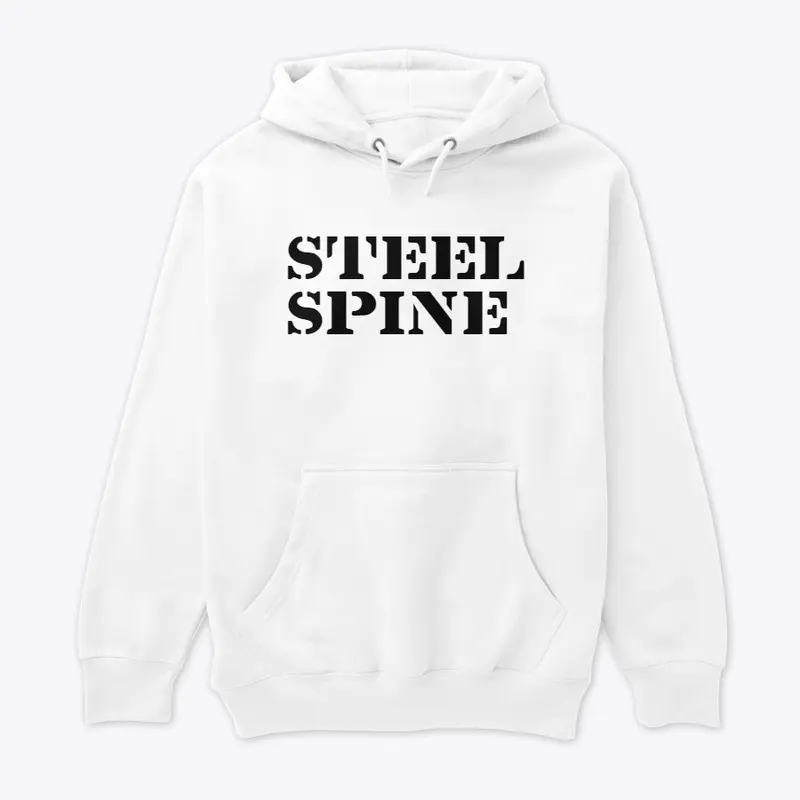 STEEL SPINE - Classic White