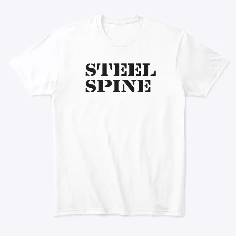 STEEL SPINE - Classic White