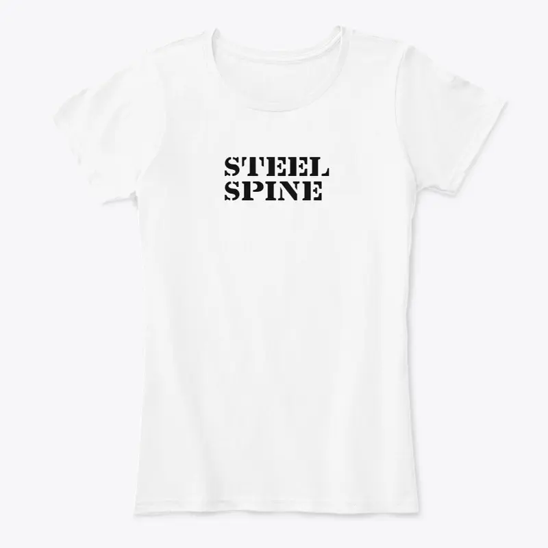 STEEL SPINE - Classic White