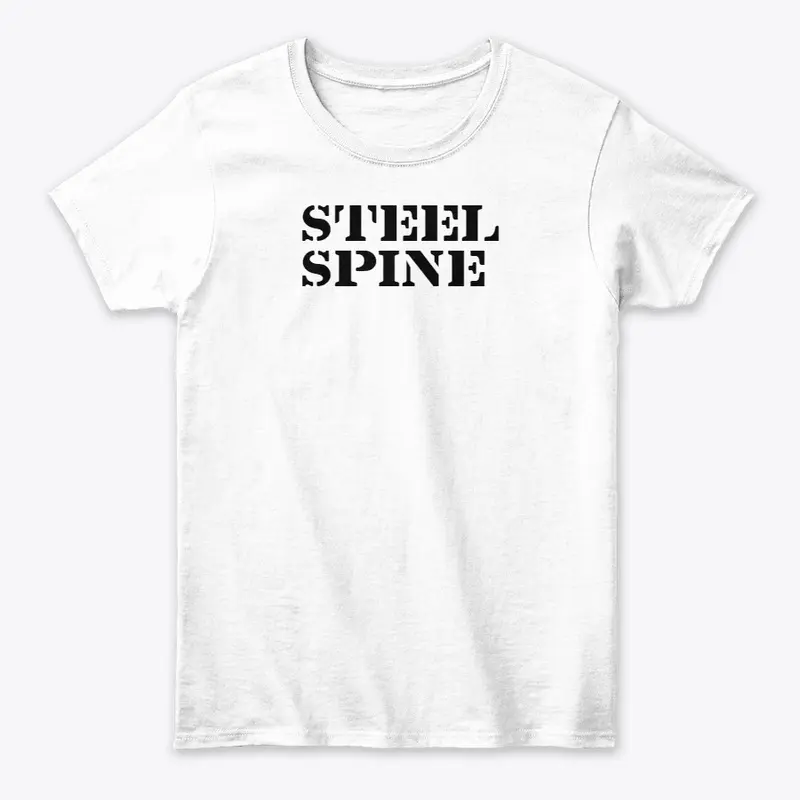 STEEL SPINE - Classic White